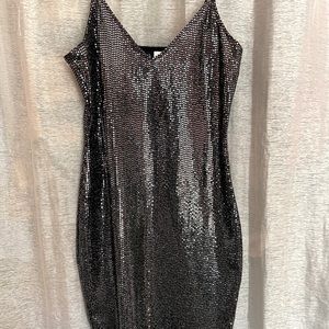 Sequin mini dress